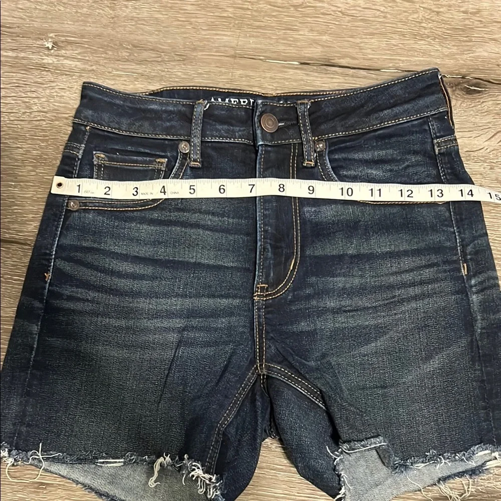 American Eagle Outfitters Women's Denim Shorts - Super Hi-Rise Shortie * - Picture 4 of 7
